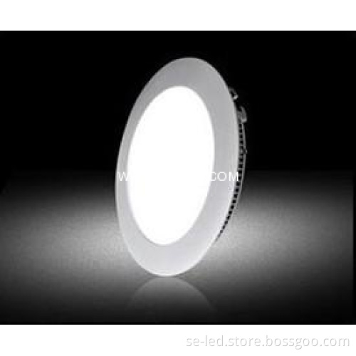 10W round cool white led panel lamp with CE/ROHS/FCC
